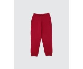 Kids cotton jogger red